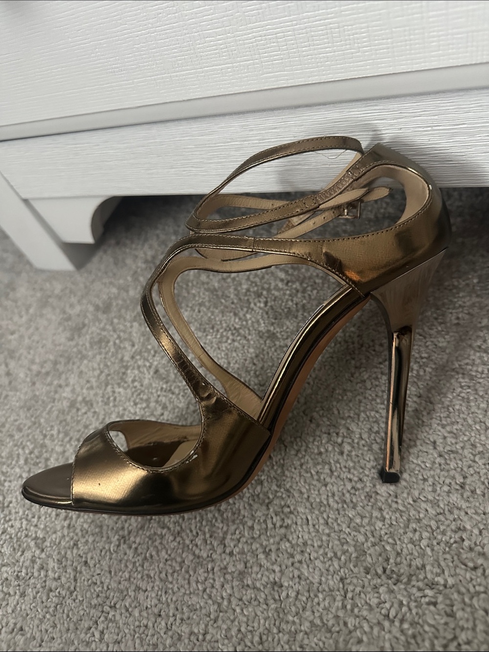 Jimmy Choo Ivette High Heel Sandals - Picture 7 of 10